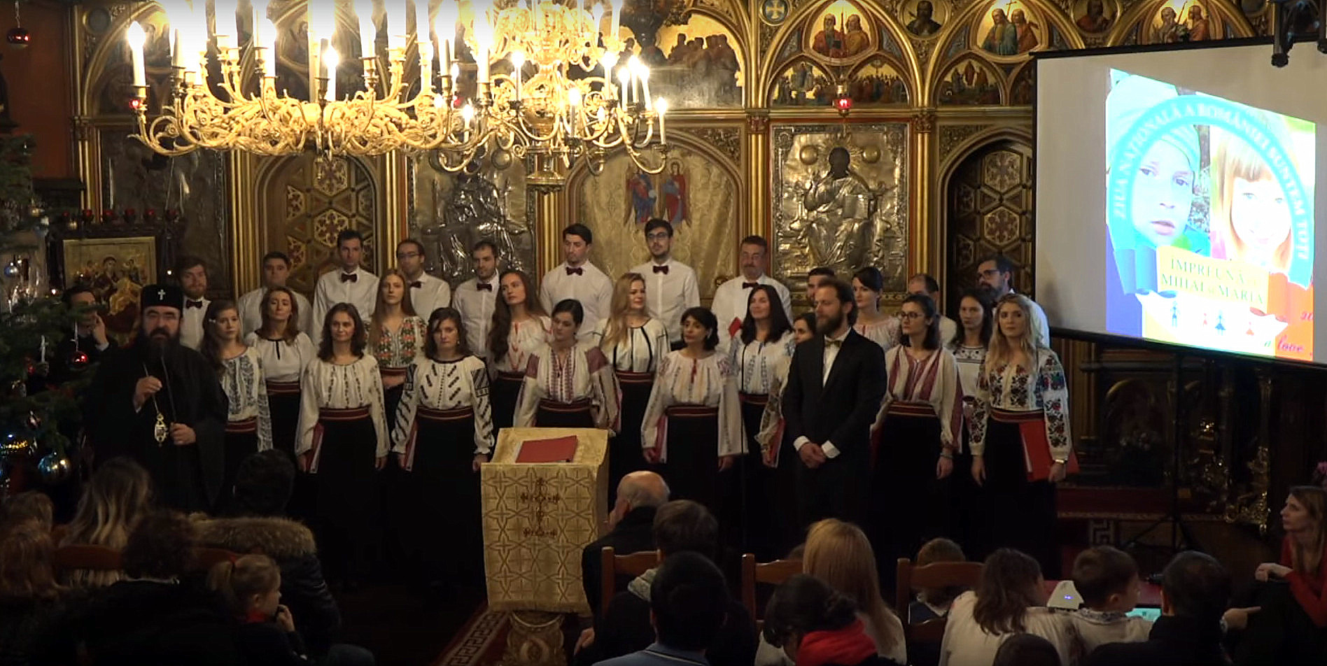 Concert corala Catedralei din Paris 2019-12-13